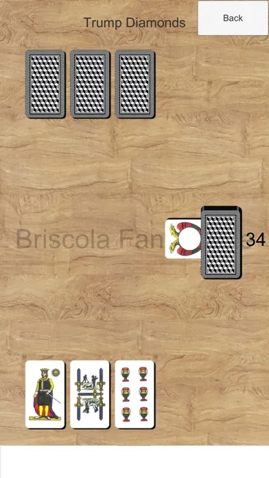 Capturas de tela do Briscola Fantogame New