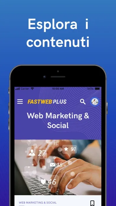 ภาพหน้าจอของ FastwebPlus
