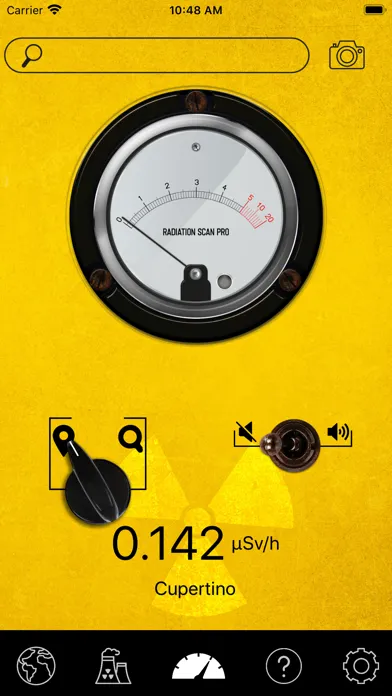Zrzuty ekranu Radiation Scan Pro