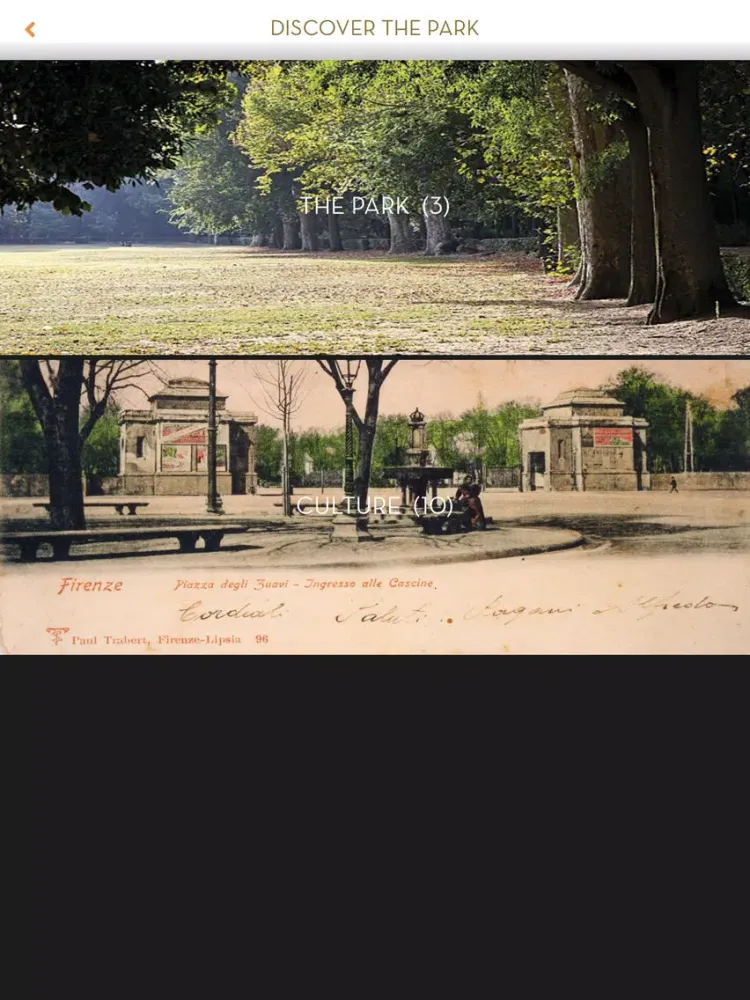 Capturas de pantalla de Cascine park iPad 