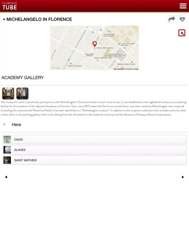 Florence Tube iPad 应用截图