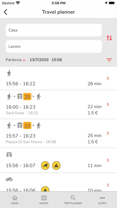 Screenshot di IF - Infomobilità Firenze
