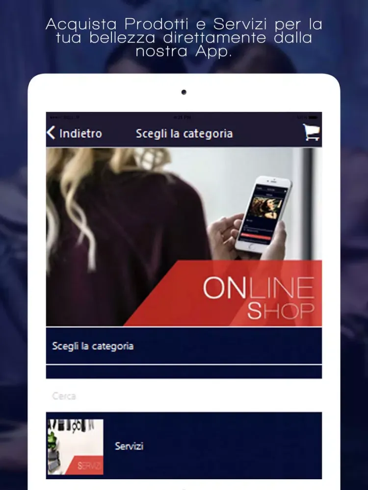 Capturas de tela do IMAGO Milano iPad 
