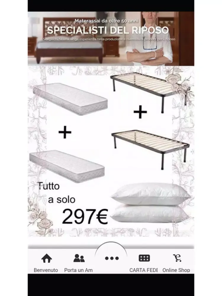 La Casa del Materassaio iPad 스크린샷