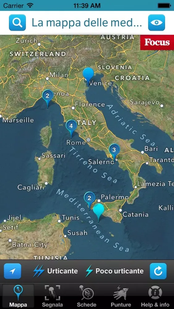 Focus Meteo Meduse Ekran Görüntüleri