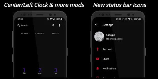 Tangkapan layar Victory Substratum Theme +Oreo