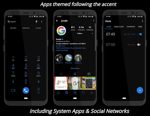 Tangkapan layar Victory Substratum Theme +Oreo