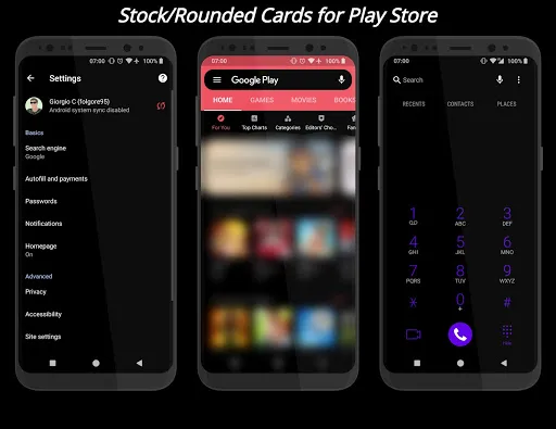 Tangkapan layar Victory Substratum Theme +Oreo