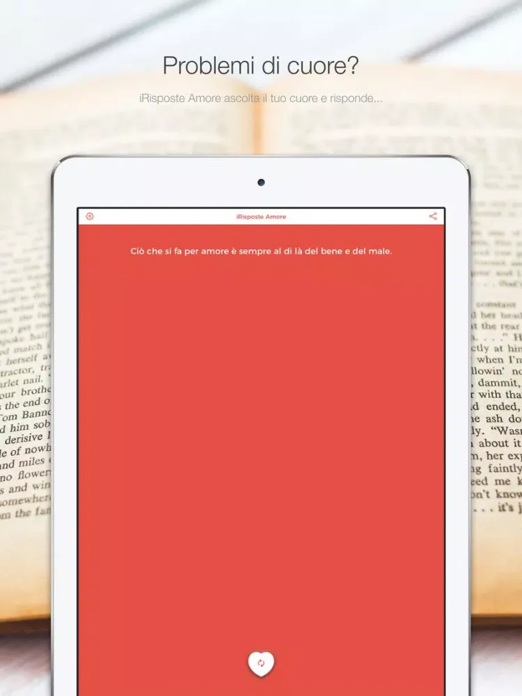 Screenshot di iRisposte Amore iPad 