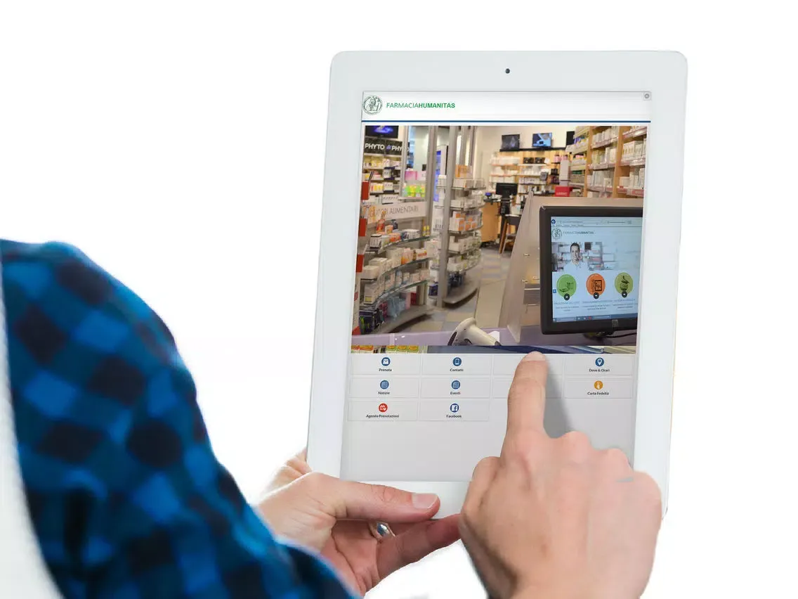ภาพหน้าจอของ Farmacia Humanitas iPad 