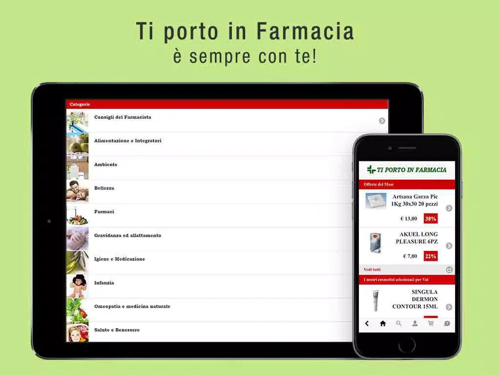 Ti porto in Farmacia iPad  Screenshots