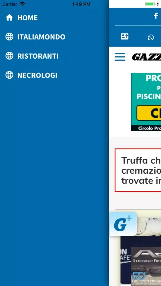 Gazzetta di Parma Mobile 스크린샷