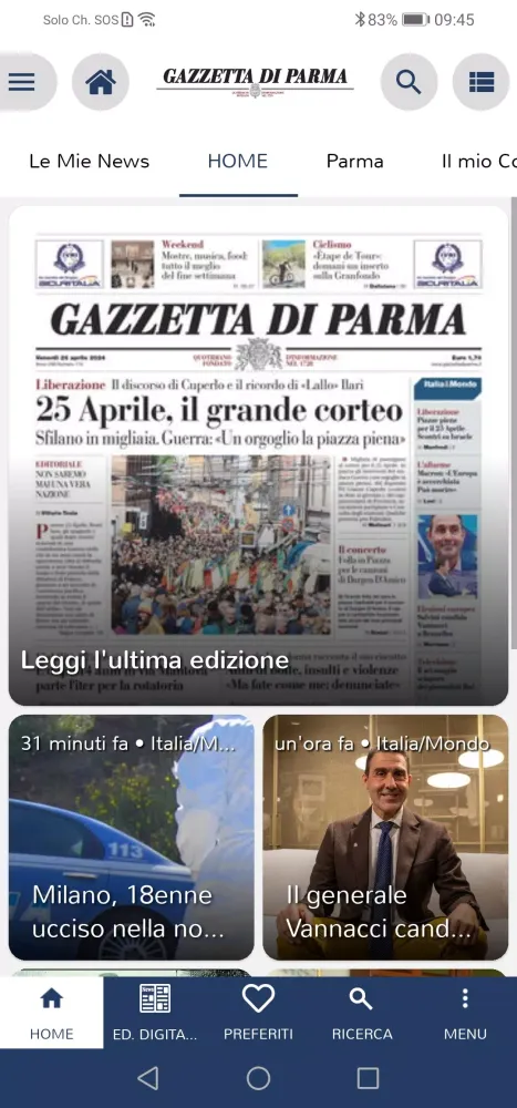 تصاویر Gazzetta di Parma
