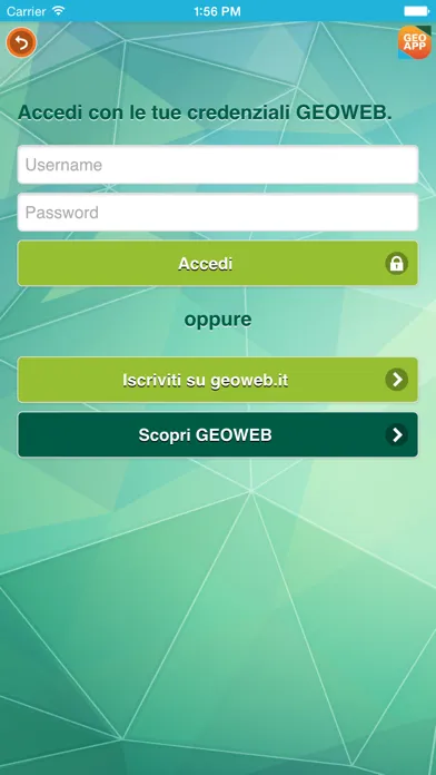 ภาพหน้าจอของ GEOAPP
