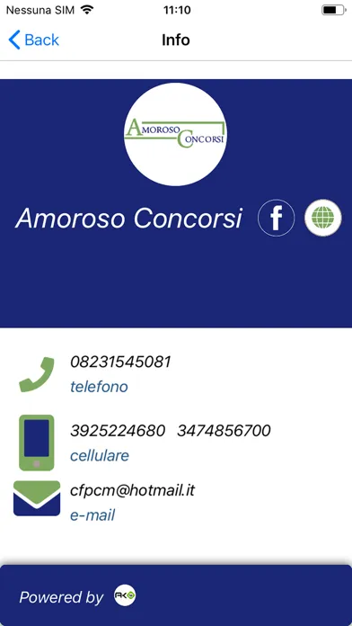 Capturas de pantalla de Amoroso Concorsi