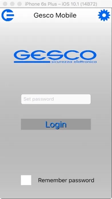 Gesco Mobile স্ক্রিনশট