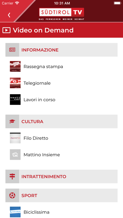 Südtirol TV スクリーンショット