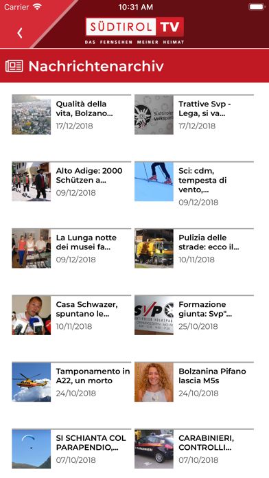 Südtirol TV スクリーンショット