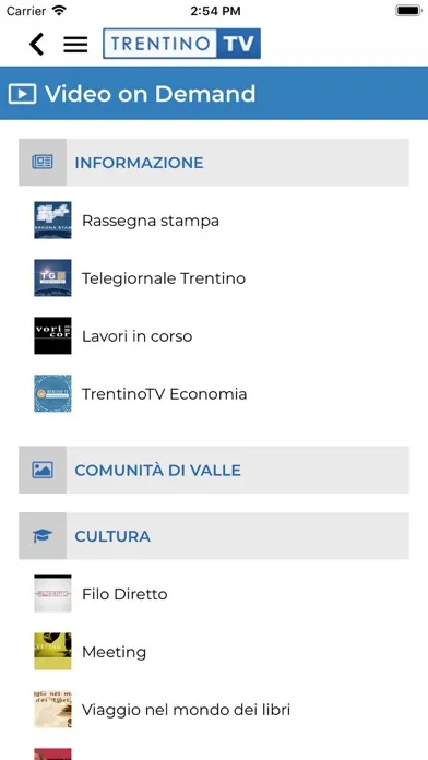 Trentino TV 스크린샷
