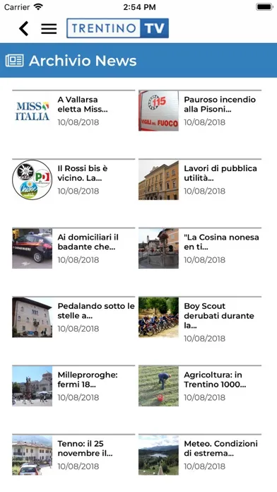 Trentino TV 스크린샷
