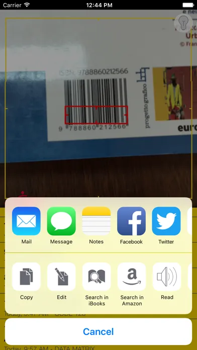 Robot QR - more than a barcode and QR code reader سکرین شاٹس
