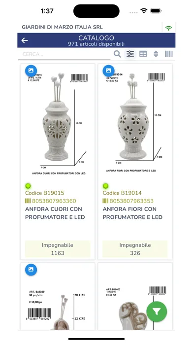 Captures d'écran de Giardini di Marzo