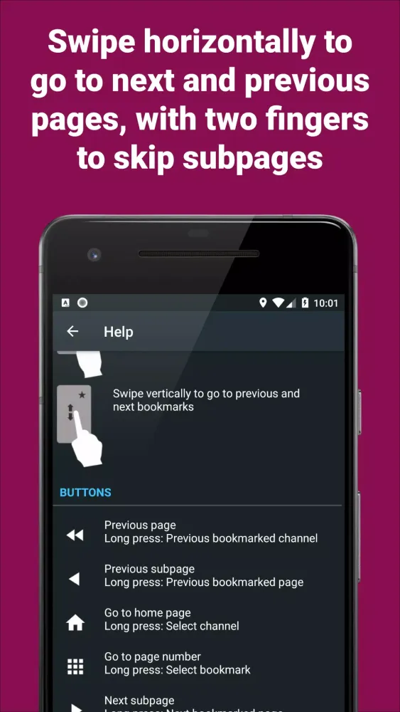 TxtVideo Teletext Screenshots