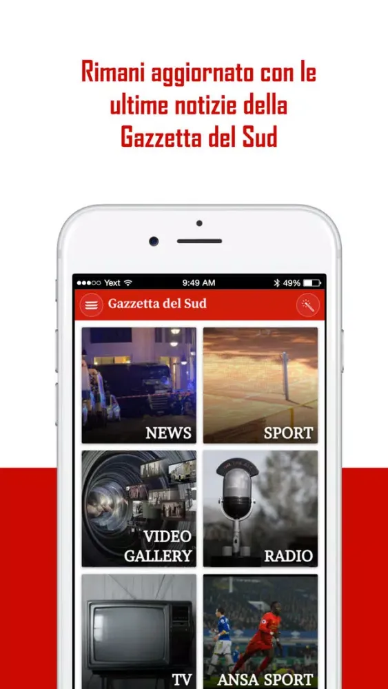 Gazzetta del Sud online স্ক্রিনশট