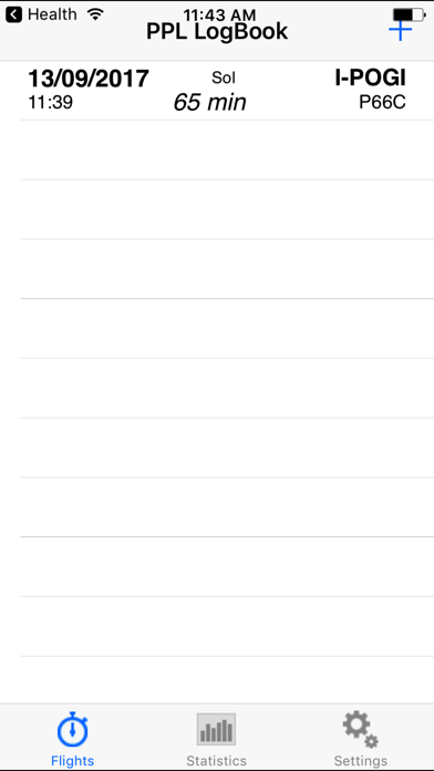LogBook Mobile for PPL应用截图