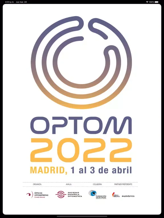 Скриншоты Optom 2022 iPad 