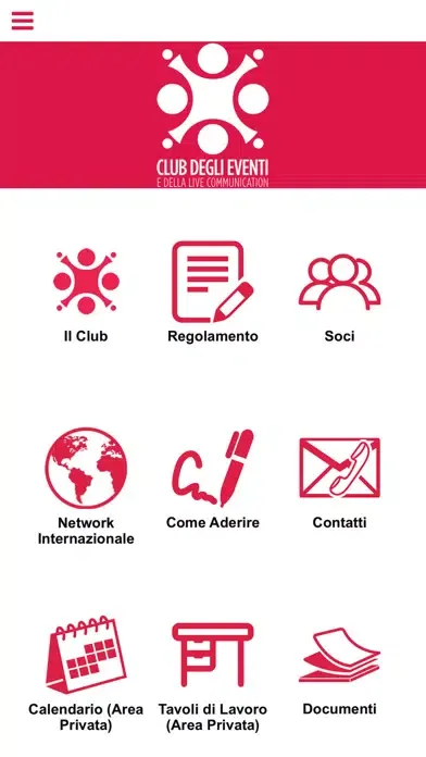 Screenshot di Club Eventi