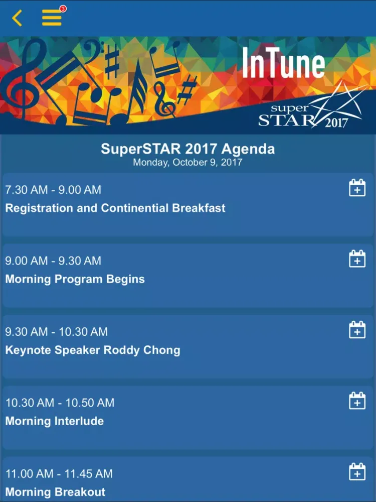ภาพหน้าจอของ SuperSTAR 2017 iPad 