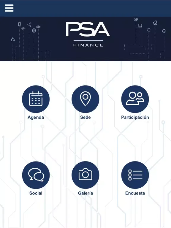 ภาพหน้าจอของ Reunión PSA iPad 