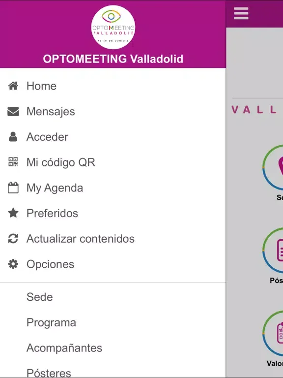 OPTOM VLL 2019 iPad  سکرین شاٹس