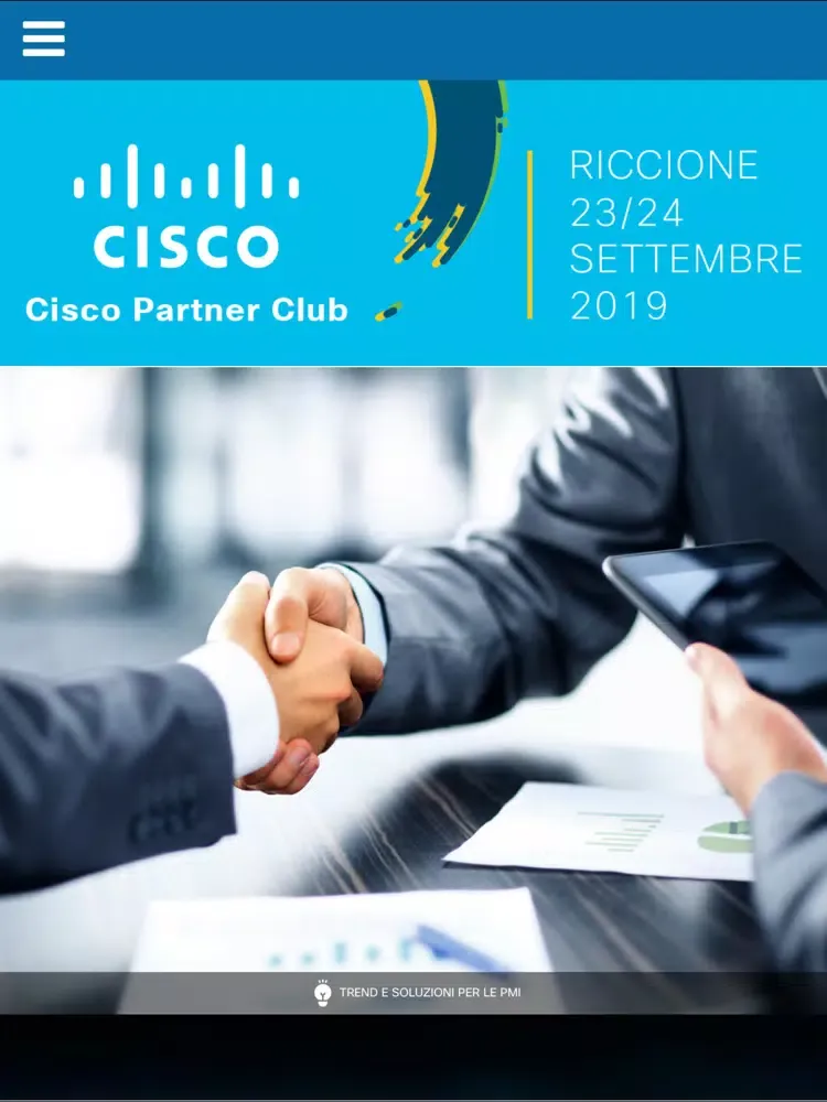 Скриншоты Cisco Partner Club 2019 iPad 