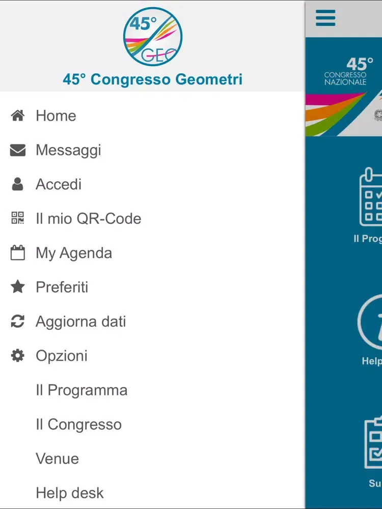 45°CongressoNazionaleGeometri iPad  Screenshots