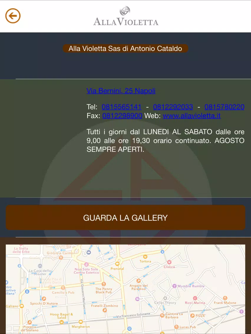 Alla Violetta Sas di Antonio iPad 应用截图