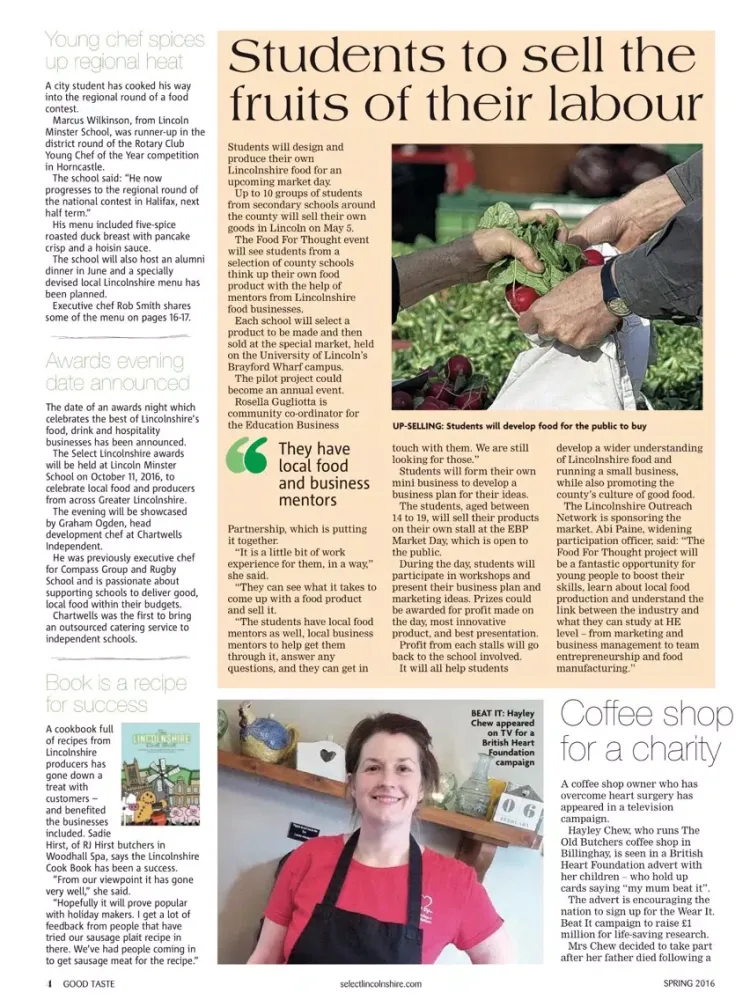 Captures d'écran de Good Taste Lincolnshire iPad 