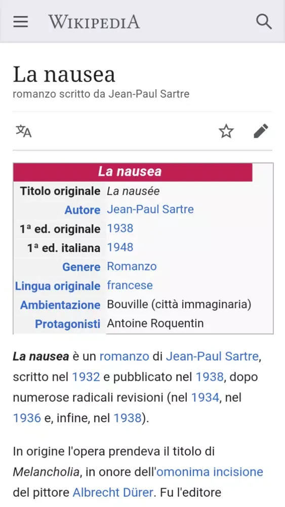 ภาพหน้าจอของ Indovina libro