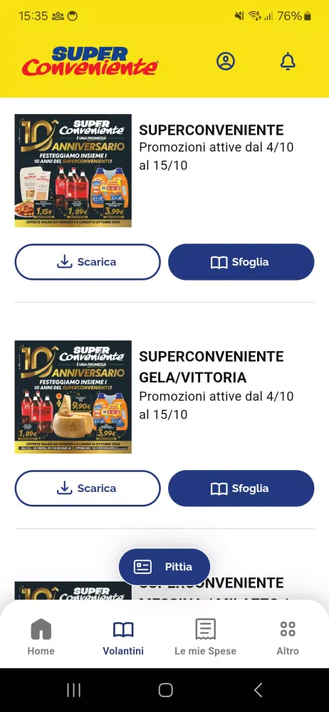 SuperConveniente Gruppo Arena应用截图