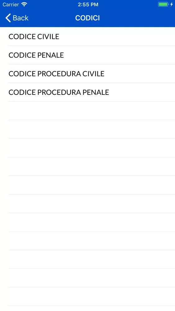 Captures d'écran de Ordine Avvocati Ascoli Piceno