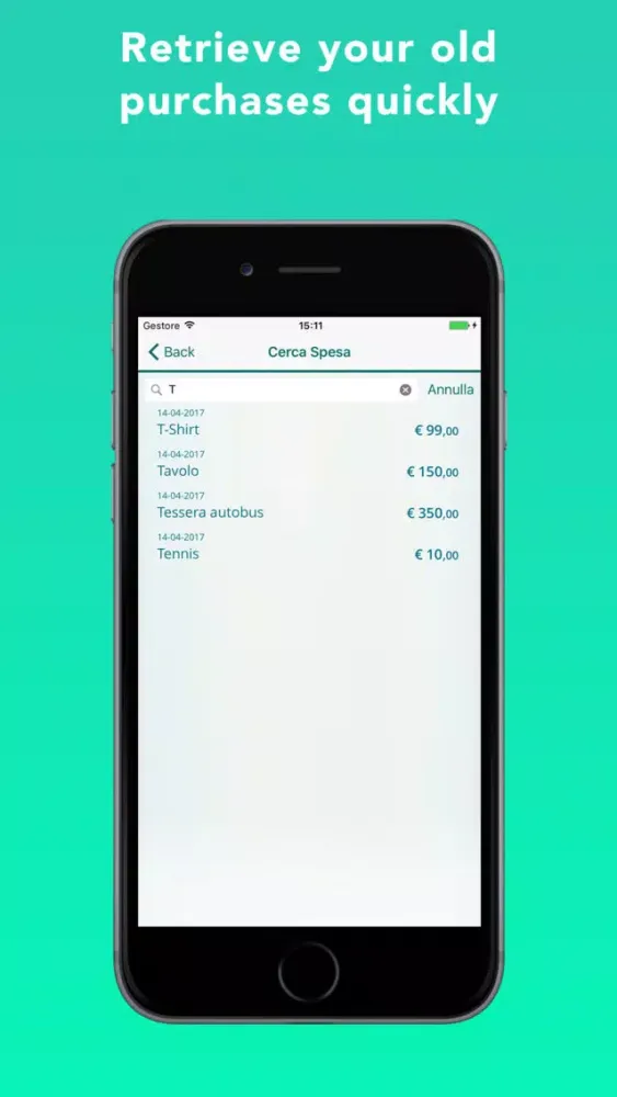 Скриншоты Smart Expenser