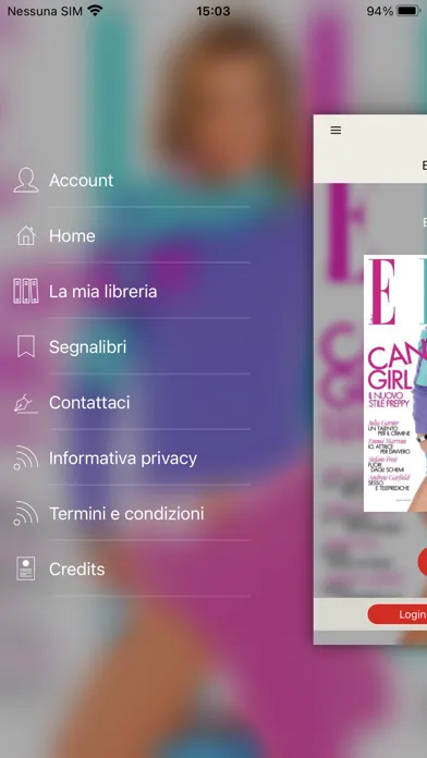 Tangkapan layar Elle Italy