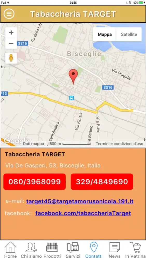 Tabaccheria Target Screenshots