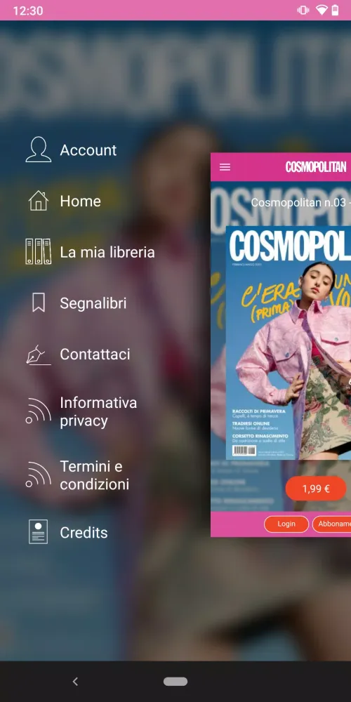 Cosmopolitan Italia スクリーンショット