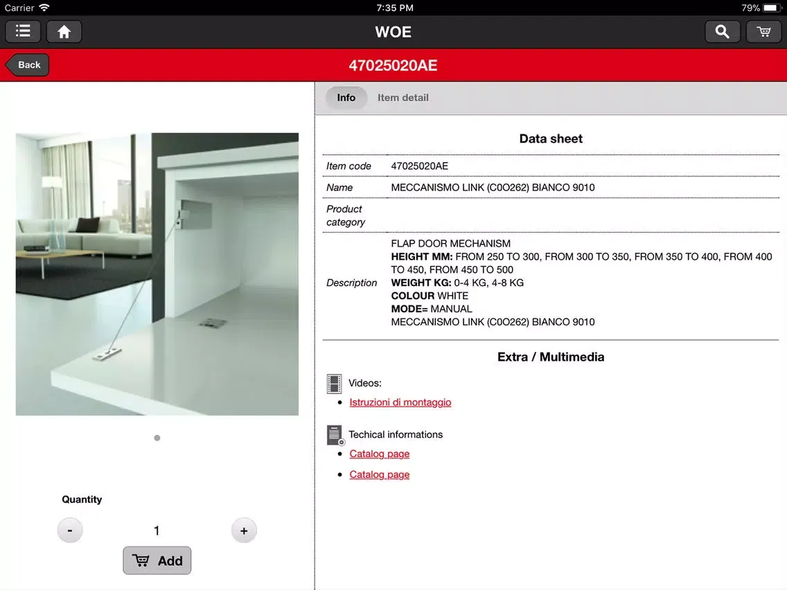 WOE iPad  سکرین شاٹس