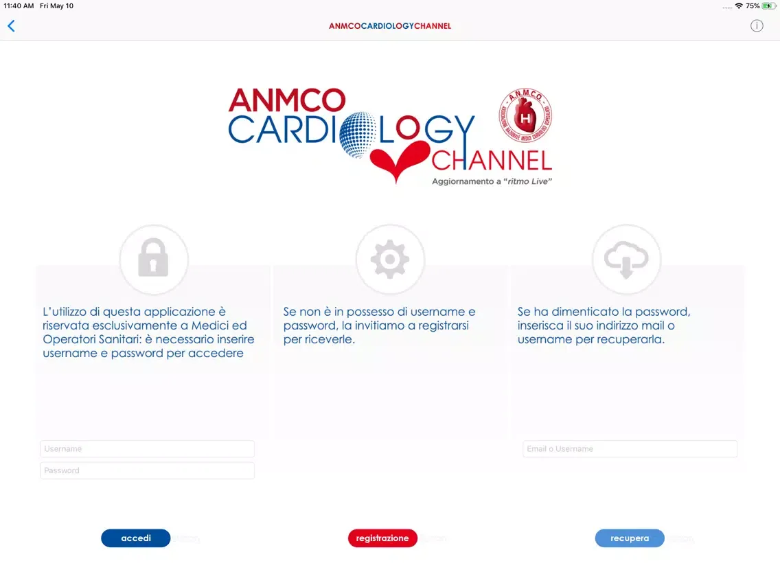 Captures d'écran de CardioChannel iPad 