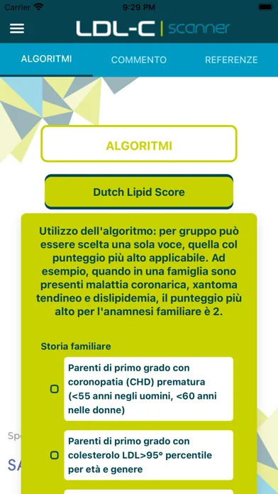 Capturas de pantalla de LDL-C Scanner