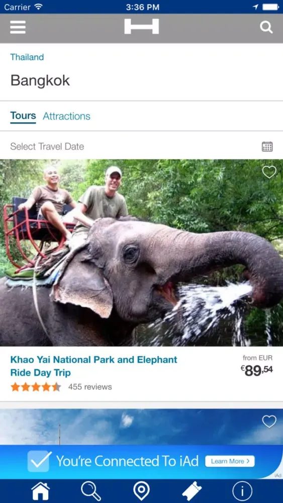 Bangkok Hotels + Compare and Booking Hotel for Tonight with map and travel tour スクリーンショット