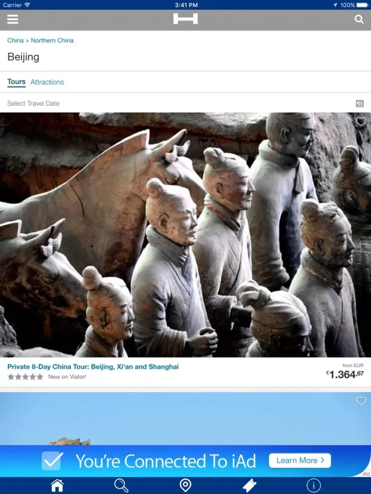Ảnh chụp màn hình của Beijing Hotels + Compare and Booking Hotel for Tonight with map and travel tour iPad 